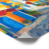 Paphos City, Zypern-Souvenir Poster (Ecke)