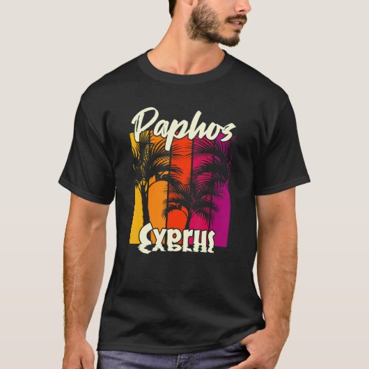 Paphos Cyprus 2 T-Shirt (Vorderseite)
