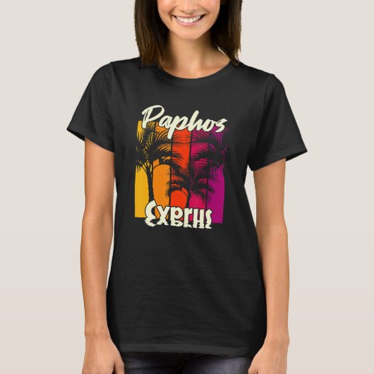 Paphos Cyprus 2 T-Shirt (Vorderseite)