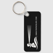Paphos Life Leuchtturm-Logo Schlüsselanhänger (Vorderseite)