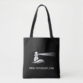 Paphos Life Leuchtturm-Logo Tasche (Vorderseite)