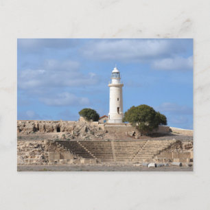 Paphos Lighthouse und Archäologische Stätte Postka Postkarte