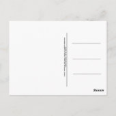 Paphos mittelalterliche Festung Gravur aus dem 19. Postkarte (Rückseite)