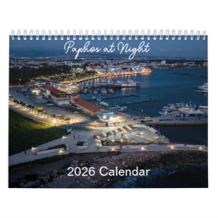 Paphos Night Calendar nach Paphos und Paphos Kalender