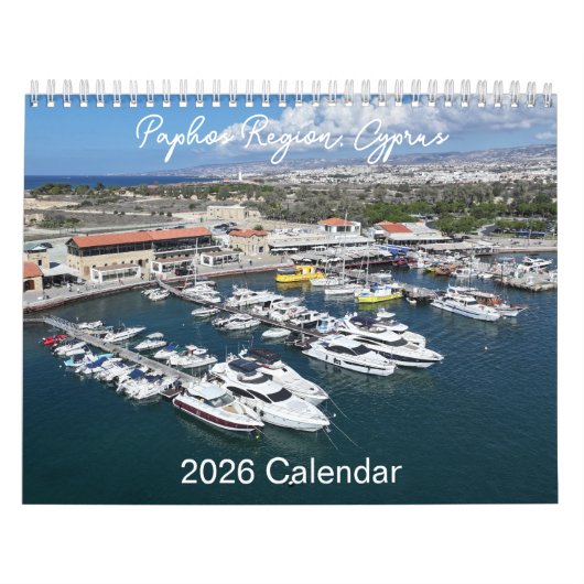 Paphos Region 2026  Calendar by PaphosLife Kalender (Titelbild)