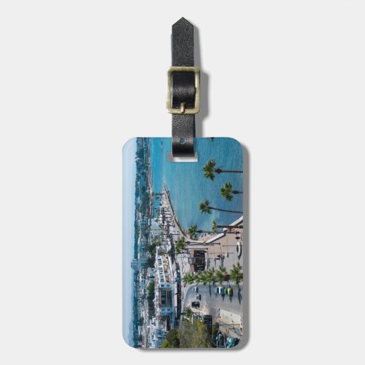 Paphos Sea Front Gepäckanhänger (Vorderseite vertikal)