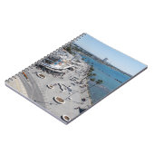 Paphos Sea Front Walk mit Drohne Notizblock (Linke Seite)