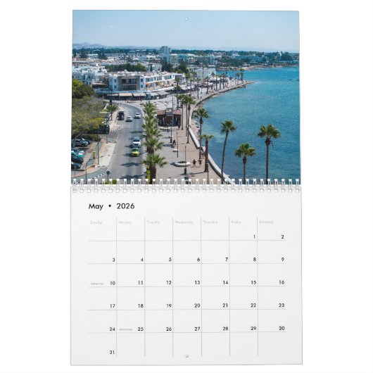 Paphos Views Calendar by PaphosLife Kalender (Mai 2026)