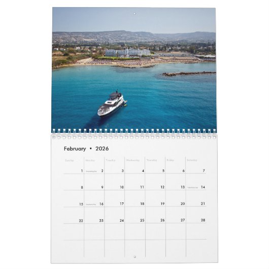 Paphos Views Calendar by PaphosLife Kalender (Feb 2026)