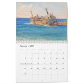 Paphos Wasserfarben-Kalender von PaphosLife Kalender (Feb 2027)