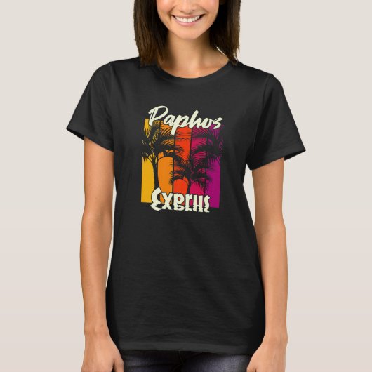 Paphos Zypern 3 T-Shirt (Vorderseite)