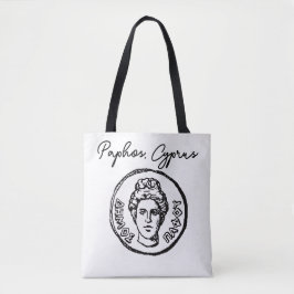 Paphos, Zypern-Logo Tasche