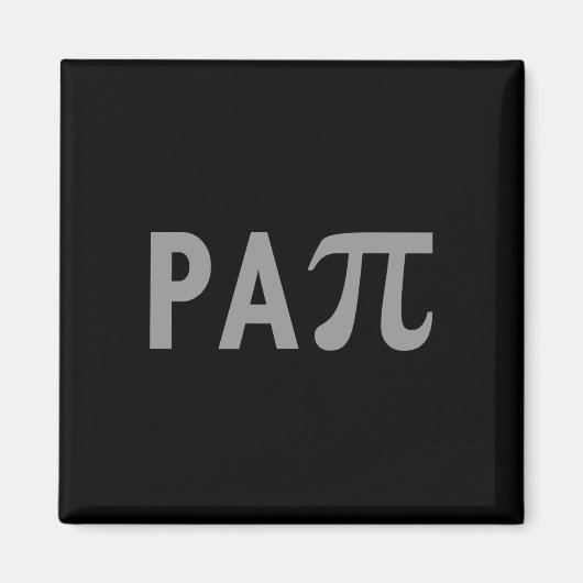 Papi Puns Fun Vathers Day Outfit für Mathematikleh Magnet (Vorne)