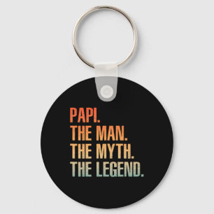 Papi Vater Opa Man Myth Legend Vathers D Schlüsselanhänger