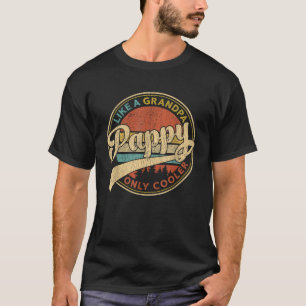 Papi wie ein Opa, nur cooler Retro Vintage Fett T-Shirt