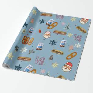 Papier-A-Weihnachtsgeschichte Geschenkpapier