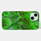 PAPIER, ABSTRAKTER PATTER FÜR GRÜNE PEACOCK Case-Mate iPhone HÜLLE (Rückseite (Horizontal))