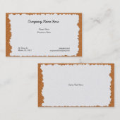 Papier auf Korken-Brett-Visitenkarten Visitenkarte (Vorne/Hinten)