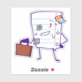 Papier! Aufkleber (Blatt)