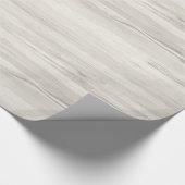 Papier aus hellcremefarbenem Holz Geschenkpapier (Ecke)
