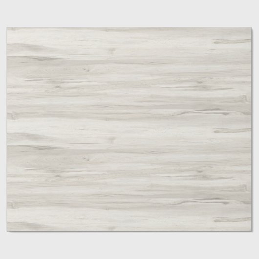 Papier aus hellcremefarbenem Holz Geschenkpapier (Flach)