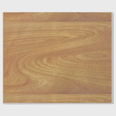 Papier aus hellem Holz Geschenkpapier (Flach)