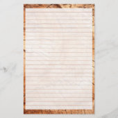 Papier aus rustikalem Leimholz (Vorderseite)