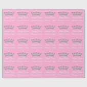 Papier Baby-Mädchen-Prinzessin-Verpackung Geschenkpapier (Flach)