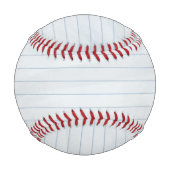 Papier Baseball (Rückseite)
