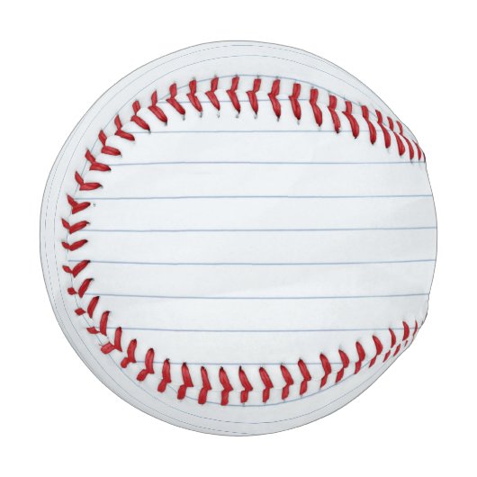 Papier Baseball (Rückseite Rechts)