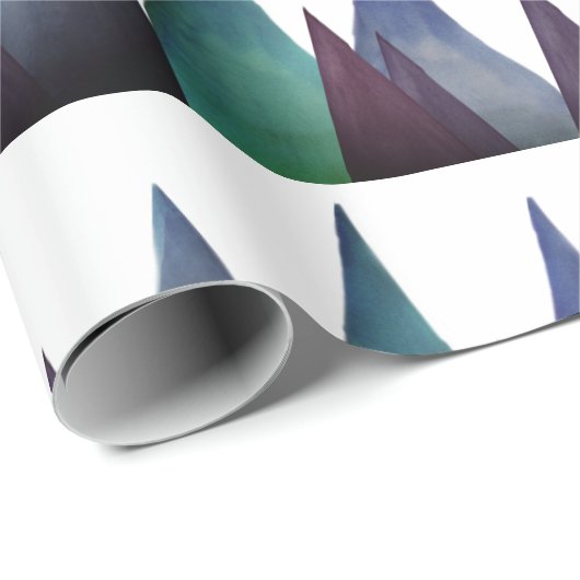 Papier blau oben geschenkpapier (Rolleneckpunkt)