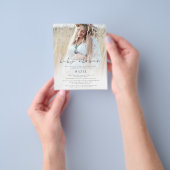 PAPIER Boho-Foto-Overlay-Script Baby Shower (Gruppe)