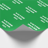 Papier cadeau - Votre image ici - personnalisée Geschenkpapier (Ecke)