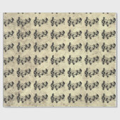 Papier cadeau - Wrapped in Music Geschenkpapier (Flach)
