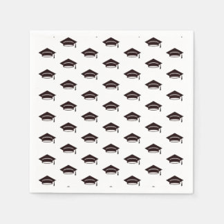 Papier Cocktail Napkins für eine Graduierungsparty Serviette