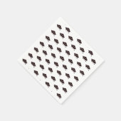 Papier Cocktail Napkins für eine Graduierungsparty Serviette (Ecke)