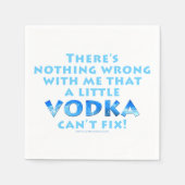 PAPIER COCKTAIL NAPKINS - VODKA SPASS SERVIETTE (Vorderseite)
