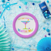 PAPIER-COCKTAILPLATTEN - MARTINI MICH! PAPPTELLER (Party)