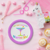 PAPIER-COCKTAILPLATTEN - MARTINI MICH! PAPPTELLER (Party)