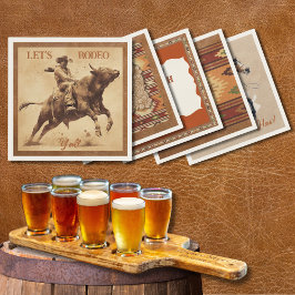 Papier-Cocktailserviette 'Old West Frontier Bull R Serviette