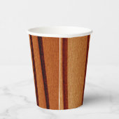 Papier Cup Burnt rustikal Orange Pappbecher (Rechts)