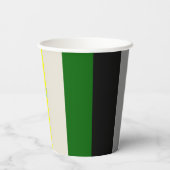 Papier Cup farbenfroh Neues Jahr 2025 Pappbecher (Rückseite)