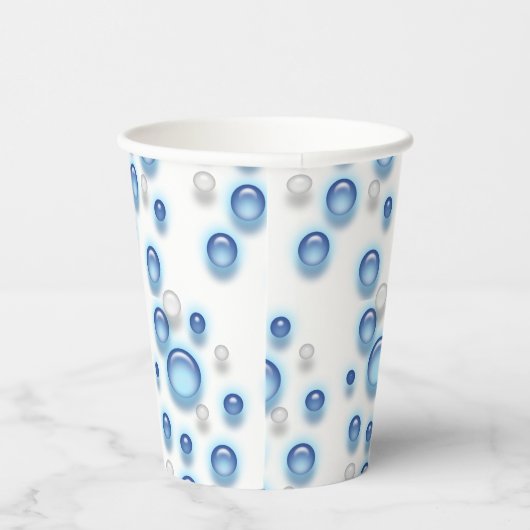 Papier-Cup - Fizzy-Blasen Pappbecher (Rechts)