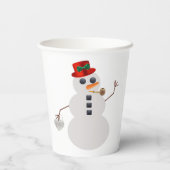 Papier-Cup für Frost und Freundin Pappbecher (Rückseite)