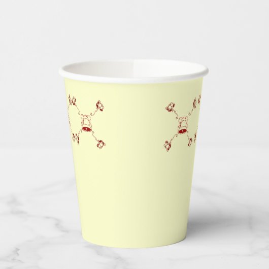 Papier-Cup - Glocken Pappbecher (Links)