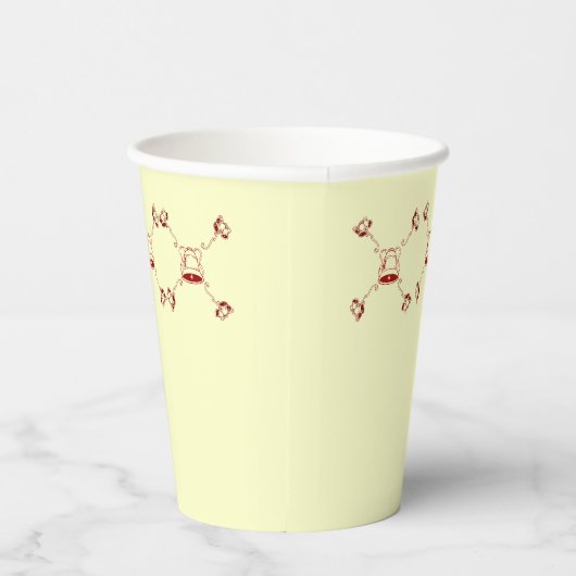 Papier-Cup - Glocken Pappbecher (Rechts)