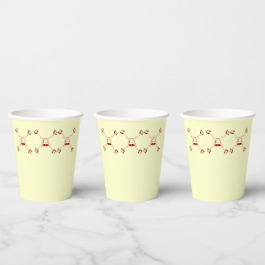 Papier-Cup - Glocken Pappbecher (Multi)