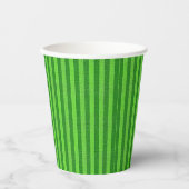 Papier-Cup-Grünstreifen Pappbecher (Vorderseite)