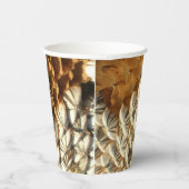 Papier-Cup - halb voll Pappbecher (Rechts)