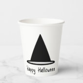Papier-Cup - Hexenhut Pappbecher (Vorderseite)